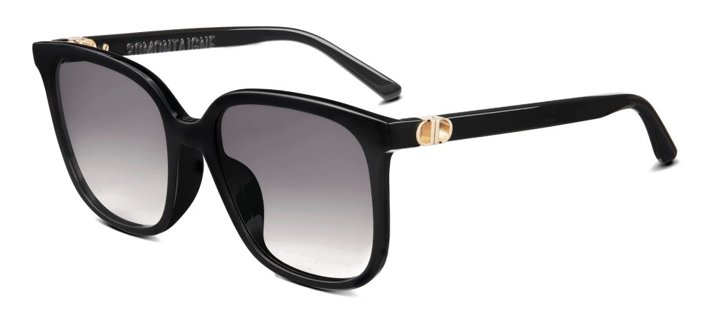 Dior 30 MONTAIGNEMINI S3F - 10A1 A - 58 Sonnenbrillen Schwarz Eckig