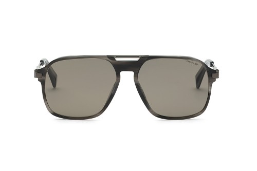 Chopard SCH347 - 6X7P - 58 - MIT POLARISIERTEN GLÄSERN Sonnenbrillen Grau Pilot (Aviator)