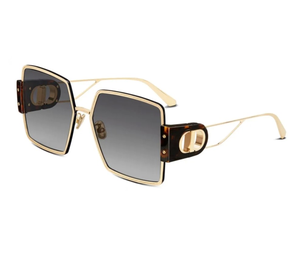 Dior 30 MONTAIGNE S4U - B4A1 B - 57 Sonnenbrillen Gold Eckig