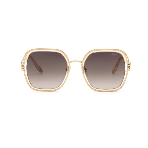 Chopard SCHG32S - 0838 - 57 Sonnenbrillen Gold Eckig