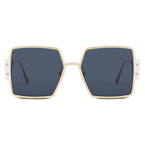 Dior 30 MONTAIGNE S4U - B6B0 B - 57 Sonnenbrillen Gold, Weiß Eckig
