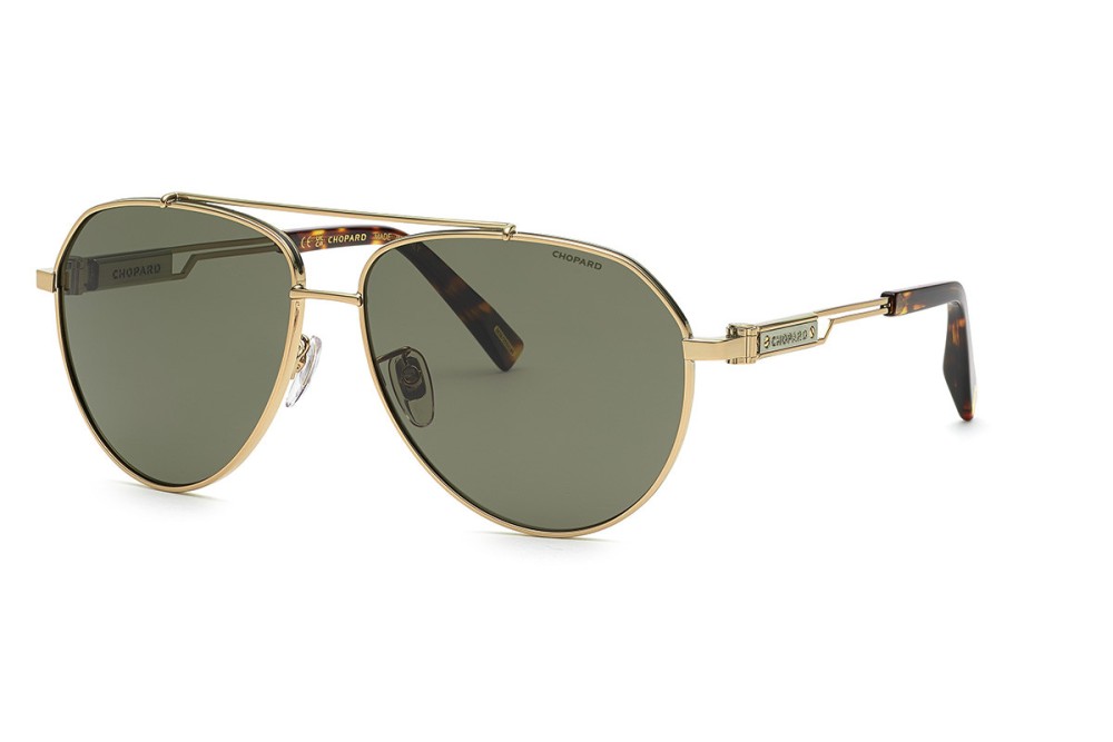Chopard SCHG63 - 8FEP - 62 - MIT POLARISIERTEN GLÄSERN Sonnenbrillen Pilot (Aviator)