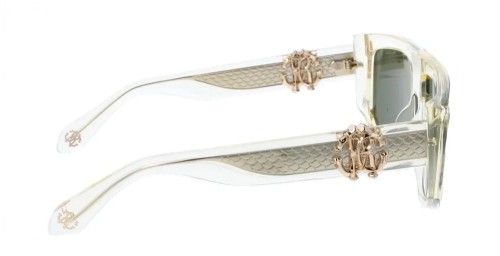 Roberto Cavalli SRC038 - 0846 - 56 Sonnenbrillen Transparent Aviator