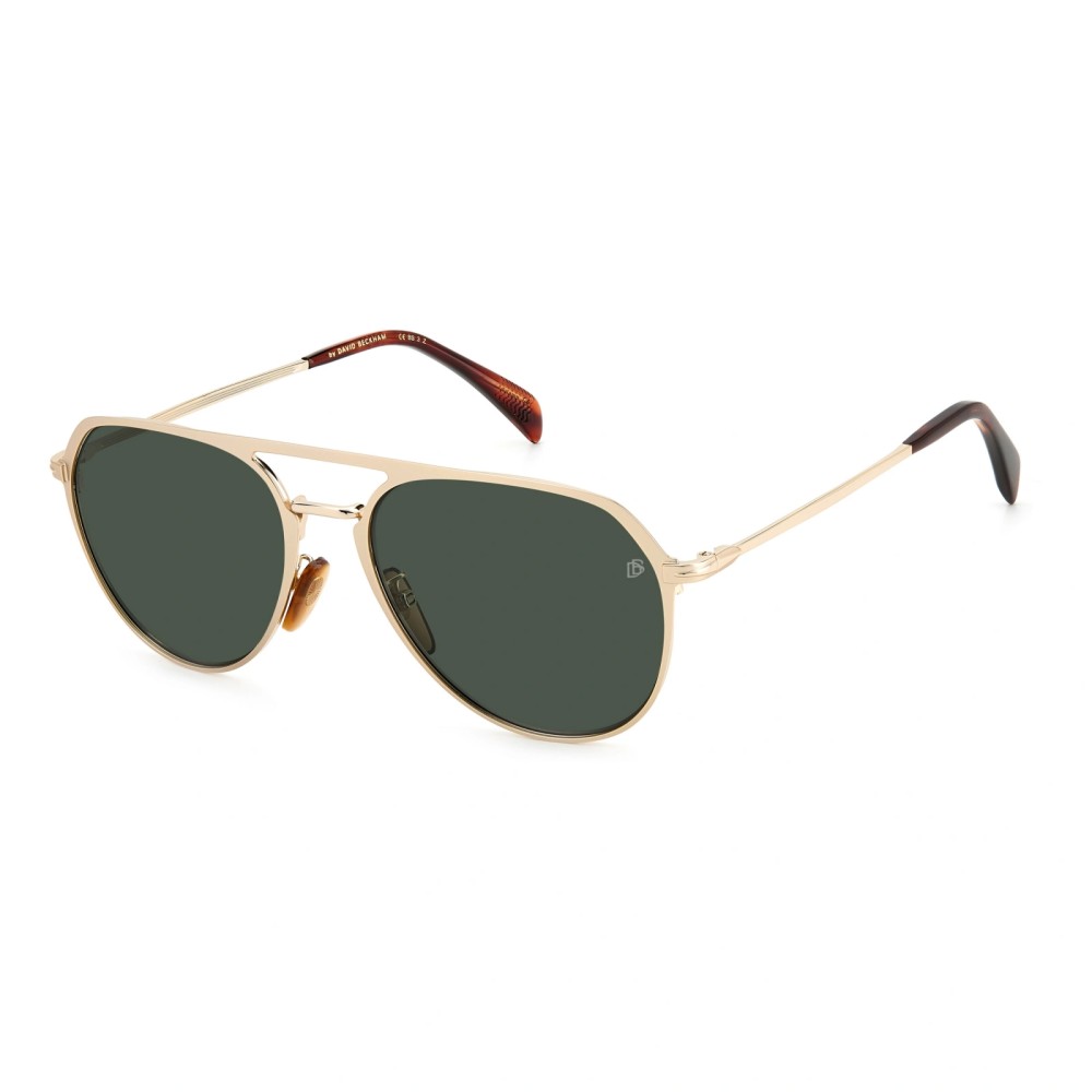 DB 7095/G/S - POLARIZED AOZUC - 58 Gold, Havanna Pilot (Aviator)