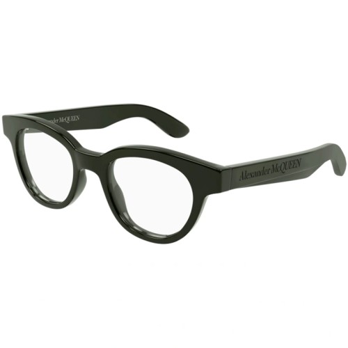 Alexander McQueen AM0384O - 003 - 47 Brillenfassungen Grün Kissenform (Abgerundet)