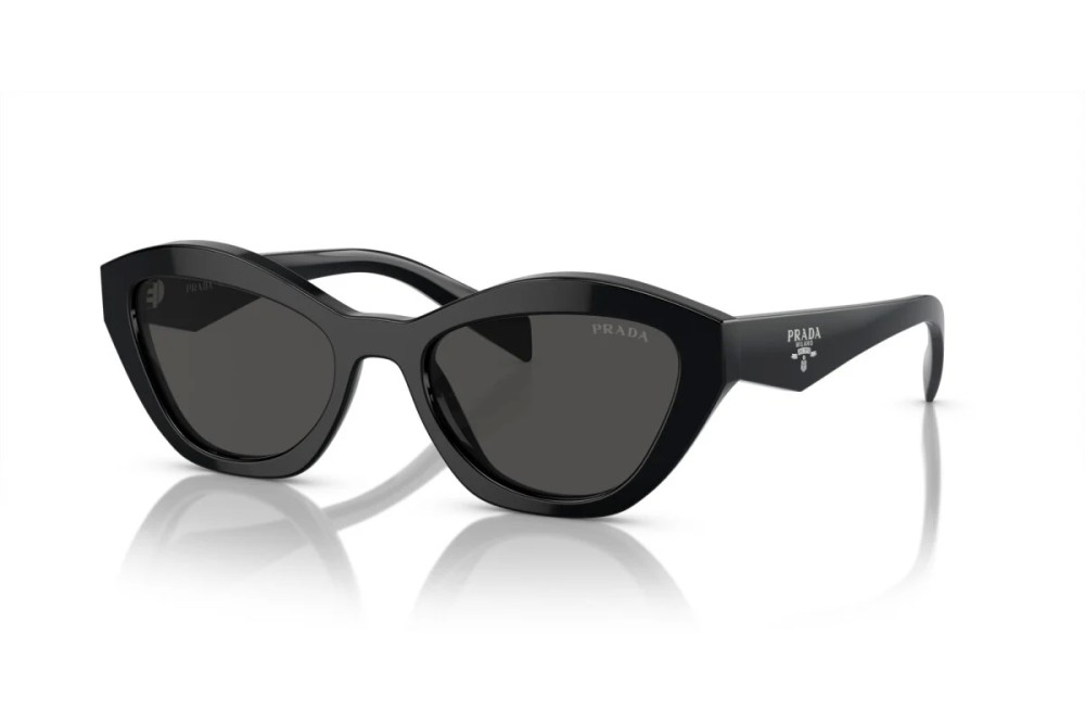 PRADA PR A02S - 16K08Z - 52 Sonnenbrillen Schwarz Cat Eye
