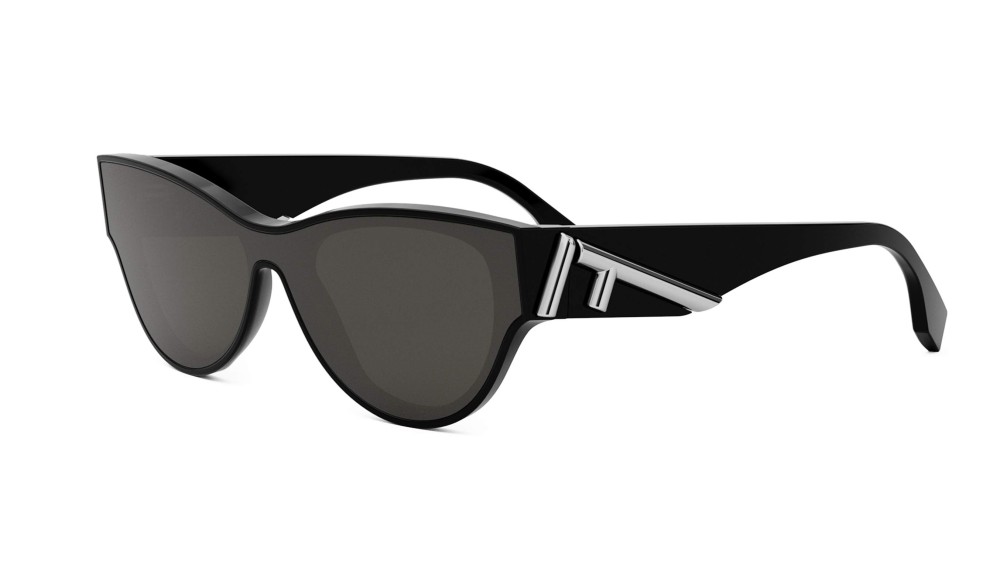 Fendi FE40135I - 01A - 139 Sonnenbrillen Schwarz Schild