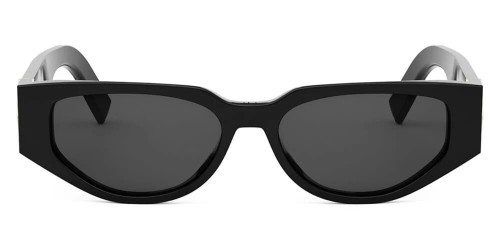 Dior CD DIAMOND S7I - 10A0 - 55 Sonnenbrillen Schwarz Eckig