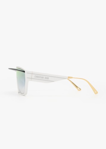 Dior DIORCLUB M7U - 51A5 - 141 Sonnenbrillen Weiß Schild