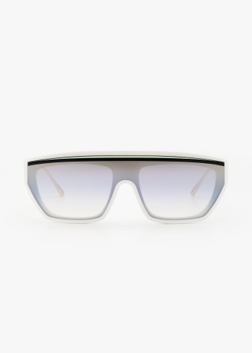 Dior DIORCLUB M7U - 51A5 - 141 Sonnenbrillen Weiß Schild