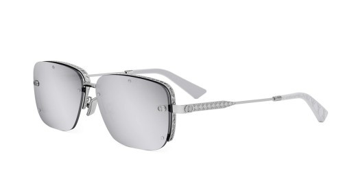 Dior NEODIOR S4U - F0A4 - 58 Sonnenbrillen Silber Eckig