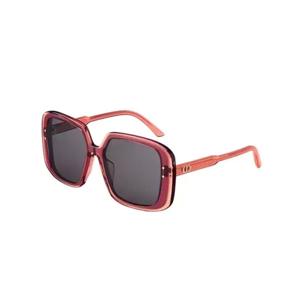 Dior DIORHIGHLIGHT S3F - 35A0 A - 56 Sonnenbrillen Rot Quadratisch