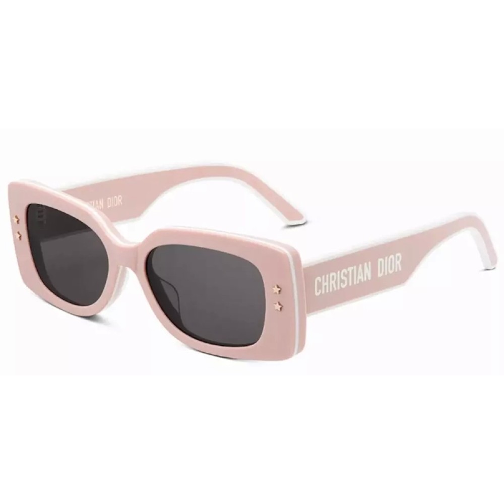 Dior DIORPACIFIC S1U - 40A0 A - 53 Sonnenbrillen Rosa Eckig