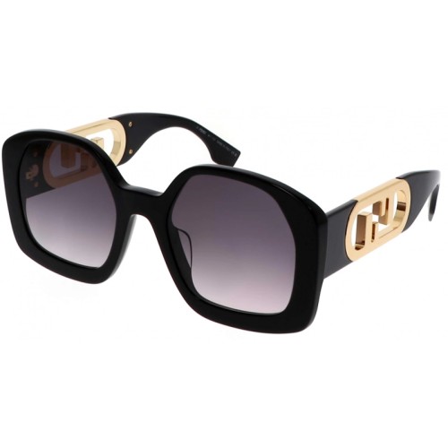 Fendi FE40048U - 01B - 54 Sonnenbrillen Eckig
