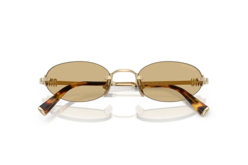 MIU MIU MU A54S - ZVN10R - 51 Sonnenbrillen Gold Oval