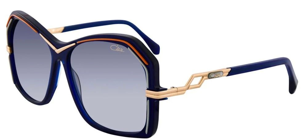 Cazal 8510 - 003 - 58 Sonnenbrillen Blau Eckig