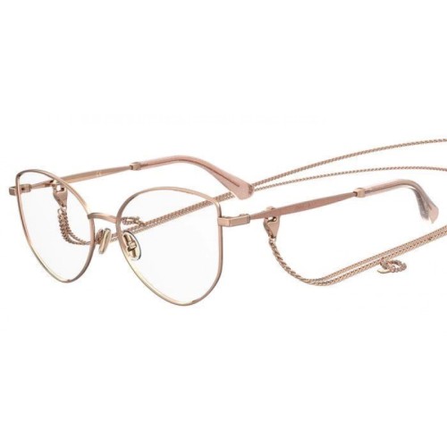 Jimmy Choo JC327 With chain - DDB - 52 Brillenfassungen Roségold Kissenform (Abgerundet)