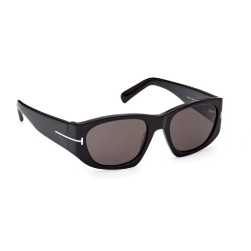 Tom Ford FT0987 ECO CYRILLE-02 - 01A - 53 Sonnenbrillen Schwarz Eckig