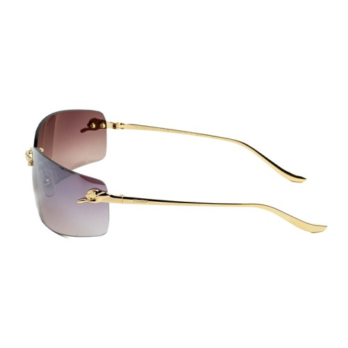 Cartier CT0503S - 003 - 71 Sonnenbrillen Gold Eckig