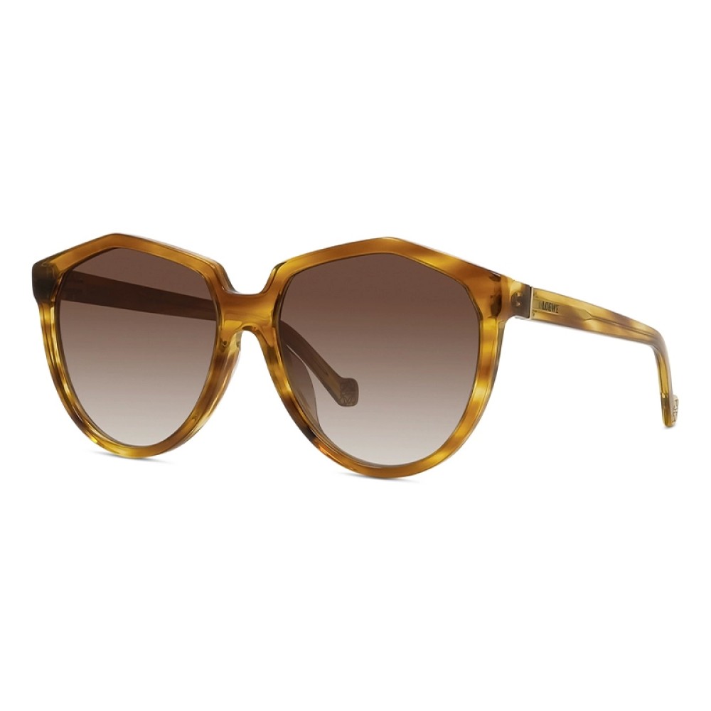 Loewe LW40053U - 53F - 59 Sonnenbrillen Havanna Kissenform (Abgerundet)