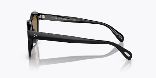 OLIVER PEOPLES OV5382SU BOUDREAU L.A (HANMADE IN JAPAN) - 100573 - 48 Sonnenbrillen Schwarz Rund