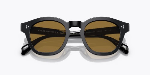 OLIVER PEOPLES OV5382SU BOUDREAU L.A (HANMADE IN JAPAN) - 100573 - 48 Sonnenbrillen Schwarz Rund