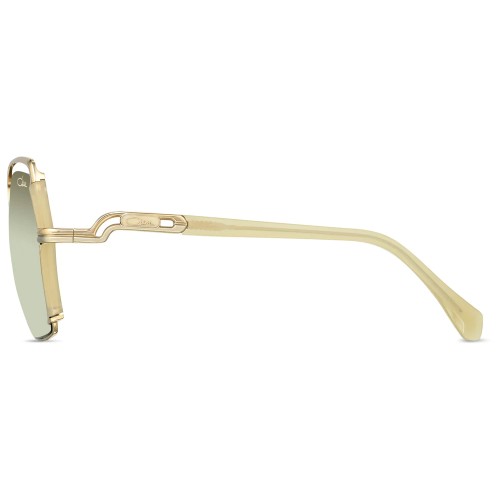Cazal 9502 - 003 - 58 Sonnenbrillen Gold Eckig