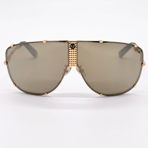 Philipp Plein SPP075 STUD - 400G - 69 Sonnenbrillen Schild