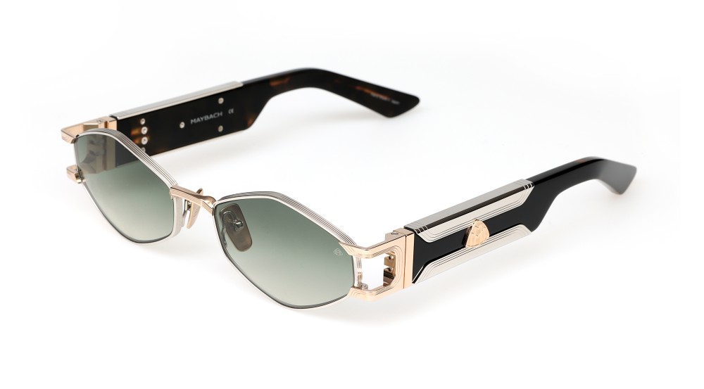 Maybach THE DRIVE II - PA/MG-AV-Z66 - 53 - VERGOLDET (GOLD PLATED) Sonnenbrillen Gold Oval/Geometrisch