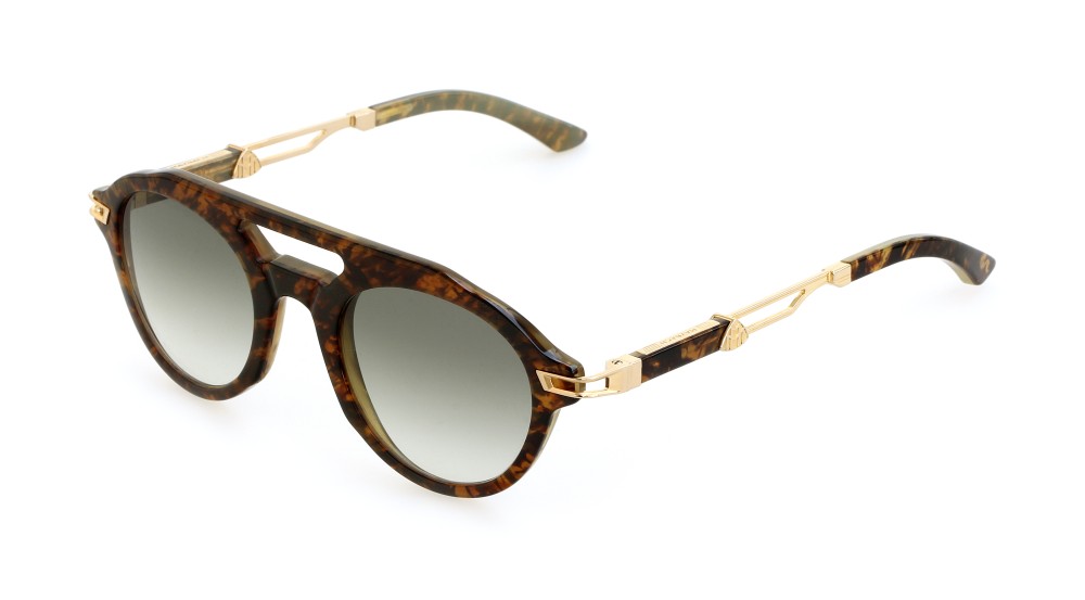 Maybach THE INDEPENDENCE II - MG-HAW-Z66 - 49 - VERGOLDET (GOLD PLATED) Sonnenbrillen Pilot (Aviator)
