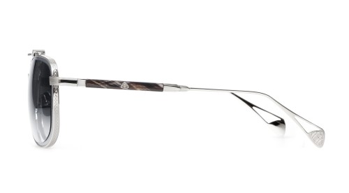 Maybach THE OBSERVER II - R-HAG-Z06 - 59 Sonnenbrillen Silber Pilot (Aviator)