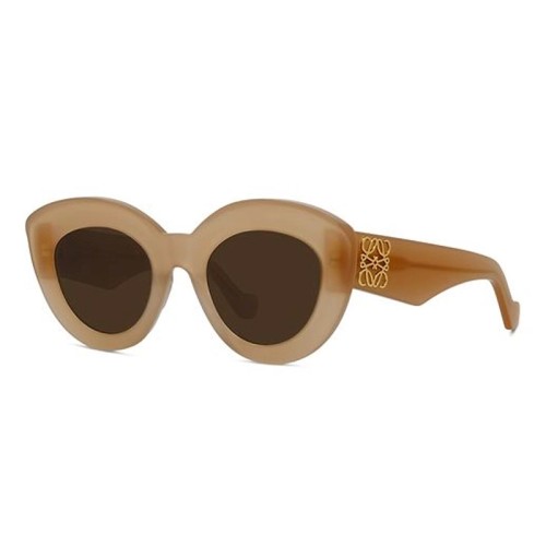 Loewe LW40051F - 72E - 53 Sonnenbrillen Braun Kissenform (Abgerundet)