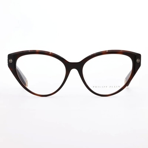 Philipp Plein VPP052 CATEYES - 0752 - 54 Brillenfassungen Havanna Cat Eye