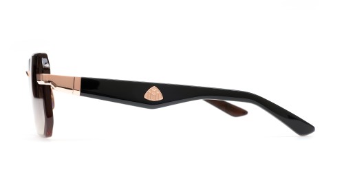 Maybach THE PRESIDENT I - RG-WCM-M12 - 62 - VERGOLDET (GOLD PLATED) Sonnenbrillen Roségold Eckig