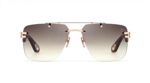 Maybach THE PRESIDENT I - RG-WCM-M12 - 62 - VERGOLDET (GOLD PLATED) Sonnenbrillen Roségold Eckig