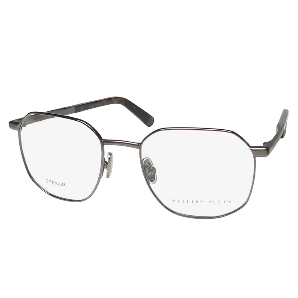 Philipp Plein VPP020 TITANIUM - 0584 - 53 Brillenfassungen Eckig