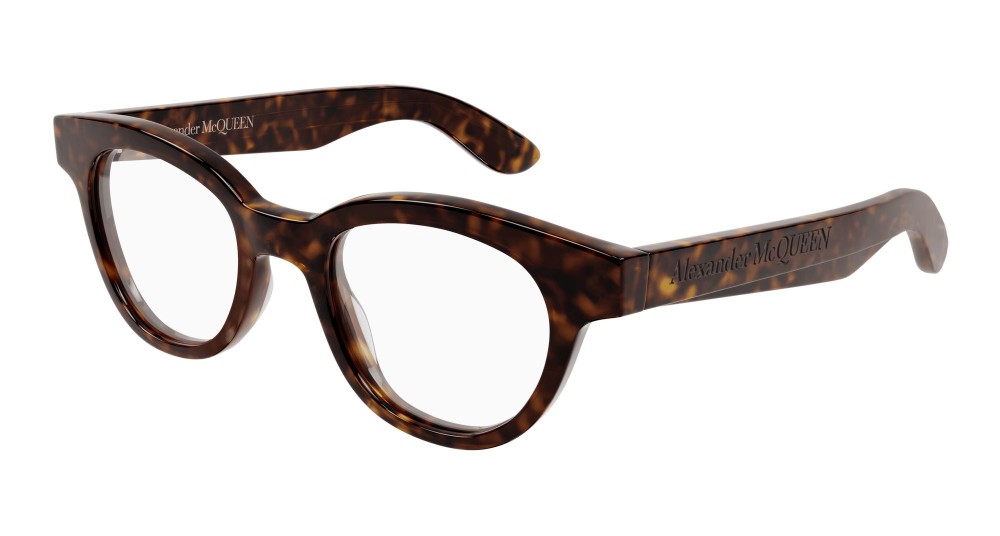 Alexander McQueen AM0384O - 002 - 47 Brillenfassungen Kissenform (Abgerundet)
