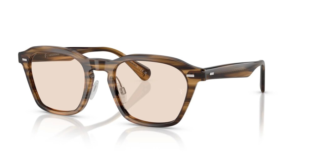 OLIVER PEOPLES OV5593S ROGER FEDERER R-11 - 171973 - 52 - MIT TRANSITIONS-GLÄSERN Sonnenbrillen Havanna Eckig