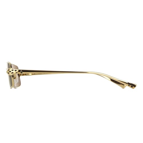Cartier CT0473S - 001 - 54 Sonnenbrillen Gold Eckig