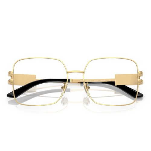 VERSACE VE1303D - ​1002 - ​56 Brillenfassungen Gold, Schwarz Eckig