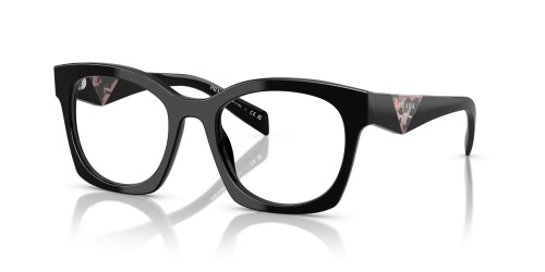 PRADA PR A05V - ​27A1O1 - ​52 Brillenfassungen Schwarz Eckig