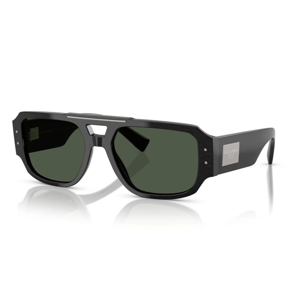 DOLCE & GABBANA DG4482 - ​28209A - ​57 Sonnenbrillen Schwarz Pilot (Aviator)
