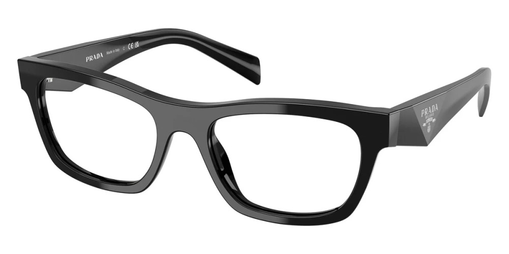 PRADA PR B01V - ​16K1O1 - ​54 Brillenfassungen Schwarz Eckig