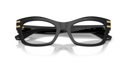 DOLCE & GABBANA DG3420 - ​501 - ​54 Brillenfassungen Schwarz Eckig