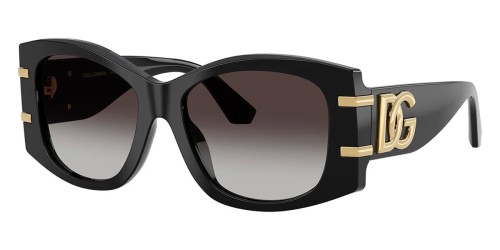 DOLCE & GABBANA DG4501 - ​501/8G - ​54 Sonnenbrillen Schwarz Schmetterling