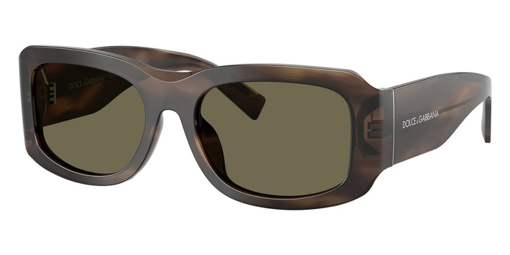 DOLCE & GABBANA DG4503 - ​3200/3 - ​57 Sonnenbrillen Havanna Eckig