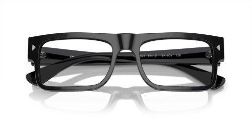 PRADA PR A01V - ​16K1O1 - ​57 Brillenfassungen Schwarz Eckig