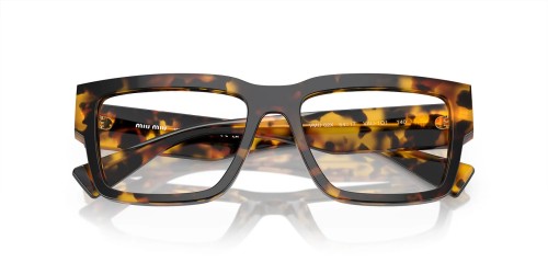 MIU MIU MU 02XV - ​VAU1O1 - ​54 Brillenfassungen Havanna Eckig