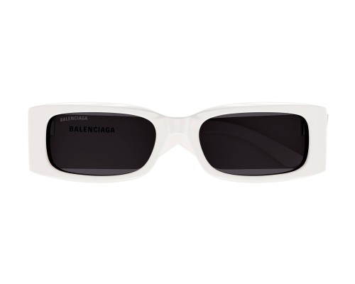 Balenciaga BB0260S - 003 - 56 Sonnenbrillen Weiß Eckig