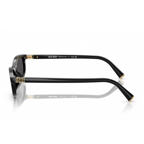 MIU MIU MU A06S - 16K08Z - 54 Sonnenbrillen Schwarz Oval